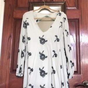 Free People Embroidered Austin Dress